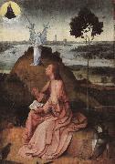 BOSCH, Hieronymus St. John on Patmos oil painting on canvas